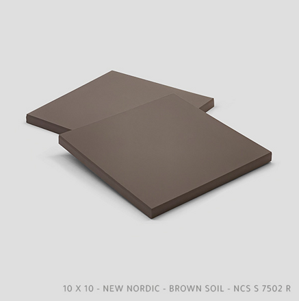 New Nordic Brown Soil 10x10 New Nordic Brown Soil 10x10