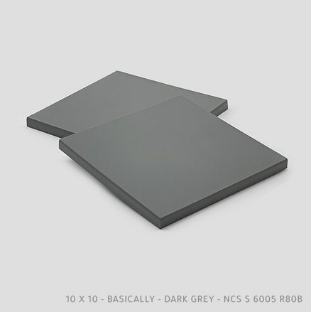Basically Dark Grey 10x10 Basically Dark Grey 10x10
